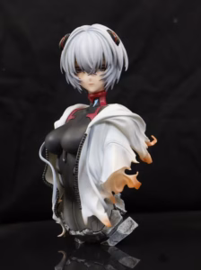 Neon Genesis Evangelion Qi Jiang Studio Rei Ayanami Bust Resin Statue