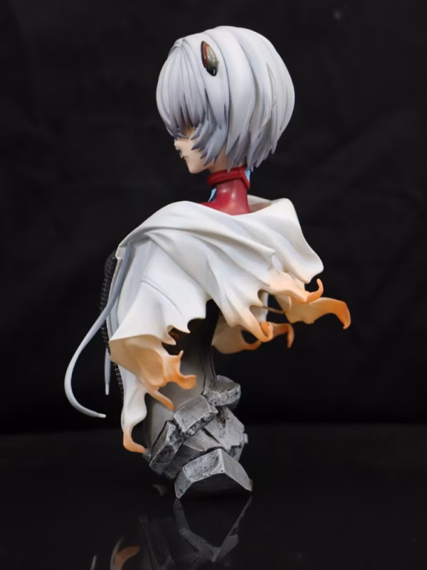 Neon Genesis Evangelion Qi Jiang Studio Rei Ayanami Bust Resin Statue 4