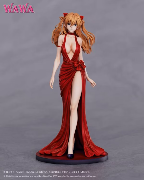 Neon Genesis Evangelion WaWa Studio Dress Asuka Resin Statue 1