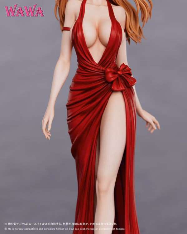 Neon Genesis Evangelion WaWa Studio Dress Asuka Resin Statue 2