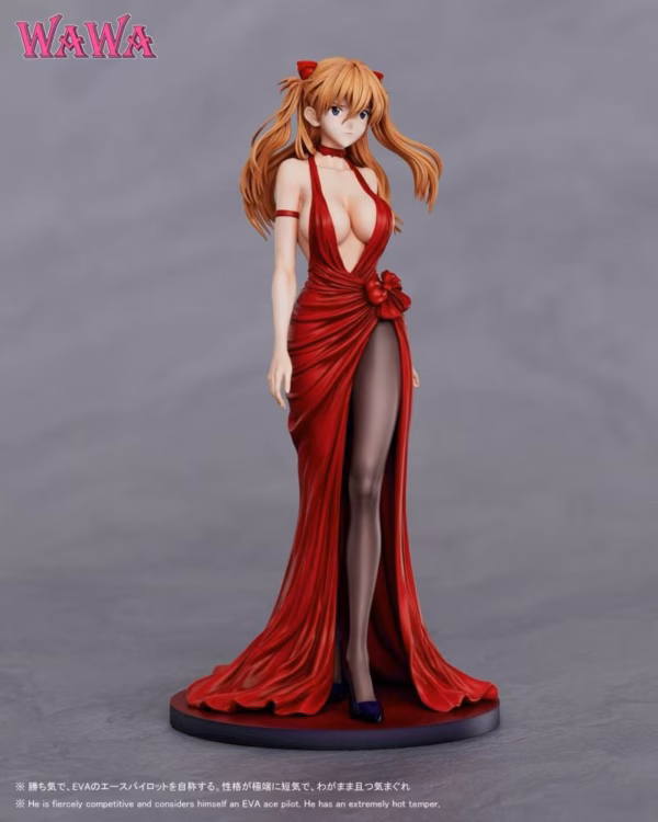Neon Genesis Evangelion WaWa Studio Dress Asuka Resin Statue 3