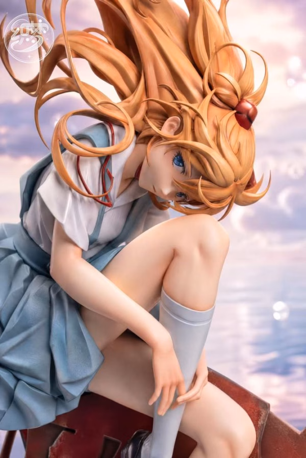 Neon Genesis Evangelion Zhi Meng Studio School Uniform Asuka Langley Soryu Resin Statue 3