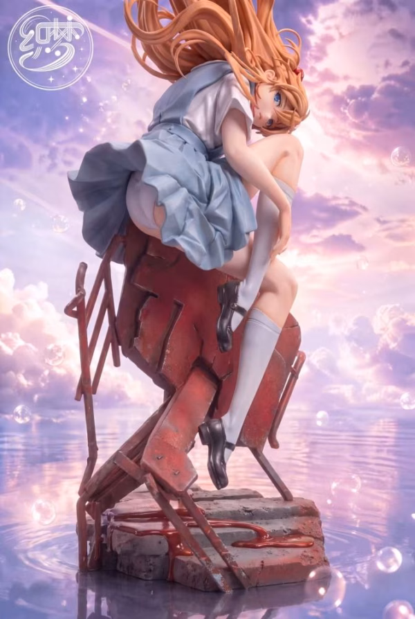 Neon Genesis Evangelion Zhi Meng Studio School Uniform Asuka Langley Soryu Resin Statue 5