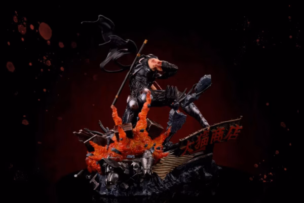 Ninja Gaiden Sword X Wing Studio Ryu Hayabusa Resin Statue 4