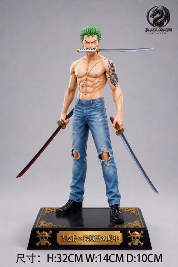 One Piece Black Dragon Studio Gangster Pirates Luffy x Zoro x Sanji x Ace x Law Resin Statue 3 One Piece Black Dragon Studio Gangster Pirates Luffy x Zoro x Sanji x Ace x Law Resin Statue 2