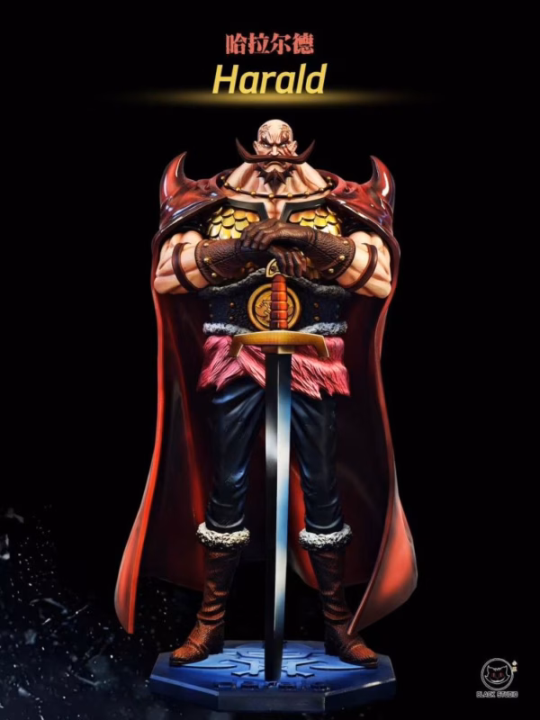 One Piece Black Studio Harald Resin Statue 2