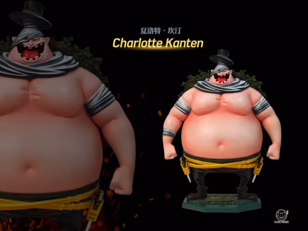 One Piece Black Studio Kanten X Mash Resin Statue 3