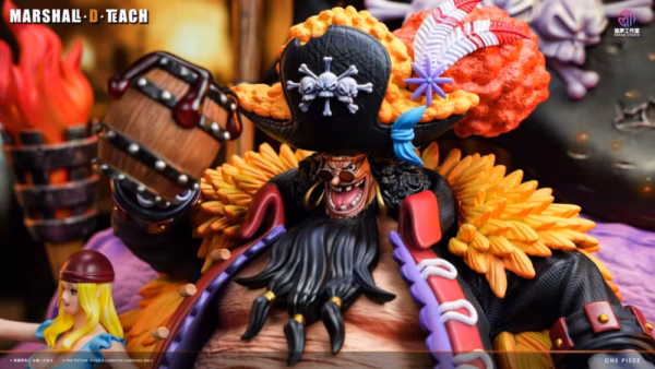 One Piece DREAM Studio Blackbeard Marshall D Teach Resin Statue 4