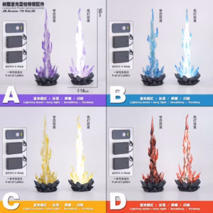 One Piece  Jacksdo Studio Lightning Pillar Effect Accessory Resin Statue