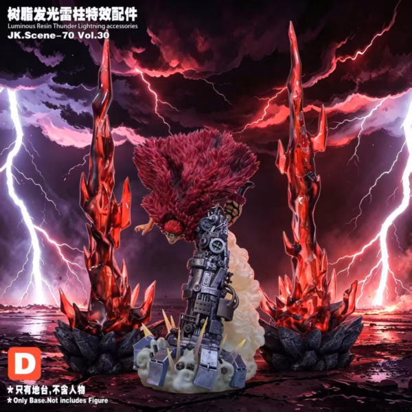 One Piece Jacksdo Studio Lightning Pillar Effect Accessory Resin Statue 6