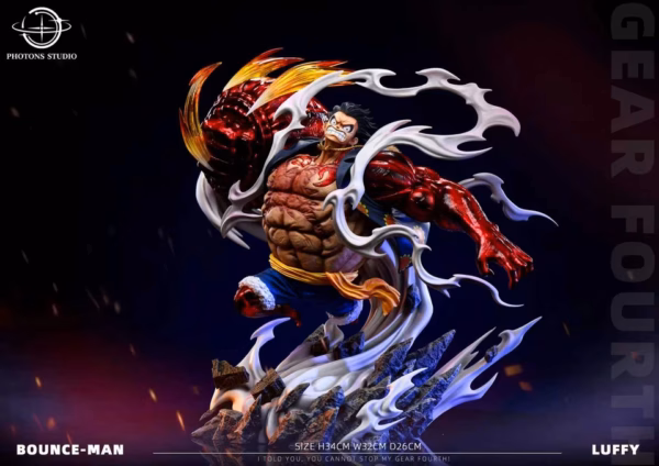 One Piece Photons Studio Gear 4 Luffy Resin Statue 2