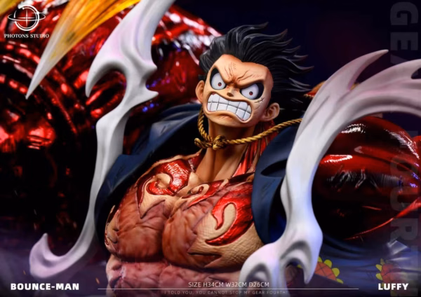 One Piece Photons Studio Gear 4 Luffy Resin Statue 3