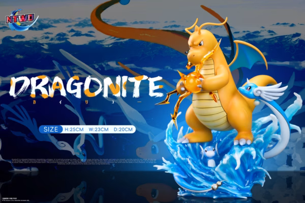 Pokemon Ntwo Studio Dragonite Resin Statue 2