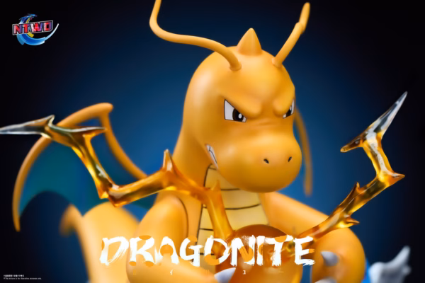 Pokemon Ntwo Studio Dragonite Resin Statue 3