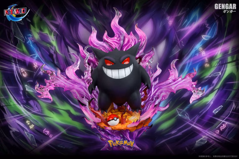 Pokemon Ntwo Studio Gengar V2 Resin Statue