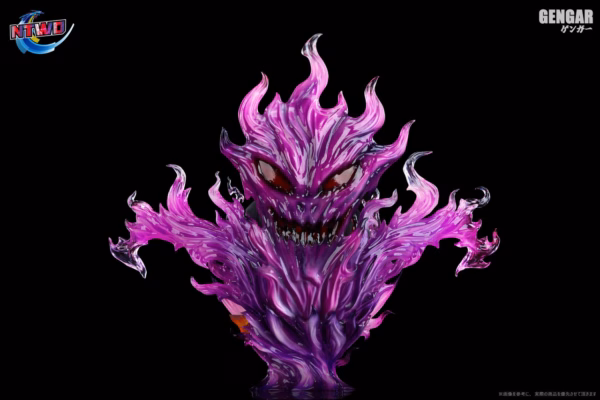 Pokemon Ntwo Studio Gengar Resin Statue 3