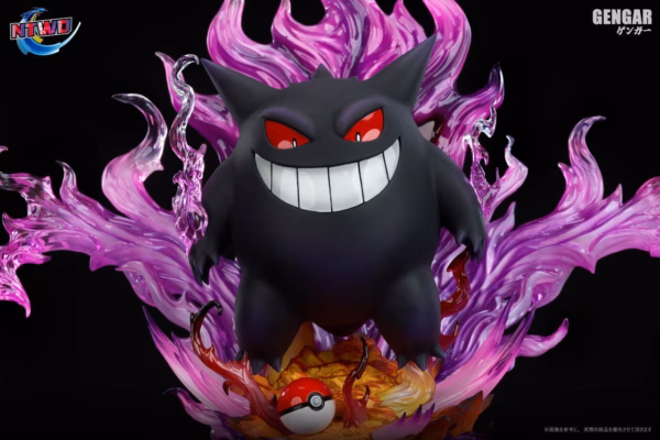 Pokemon Ntwo Studio Gengar Resin Statue 4