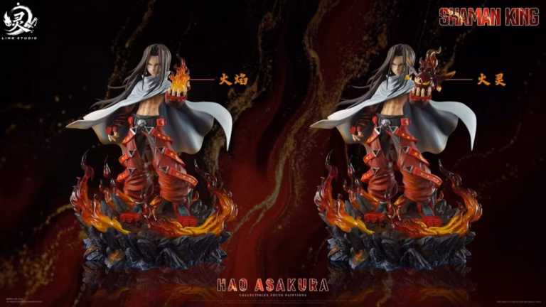 Shaman King Ling Studio Hao Asakura Resin Statue