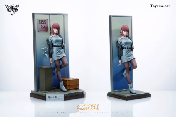 Smoking Behind the Supermarket with You Firefly Studio Tayama Resin Statue 4
