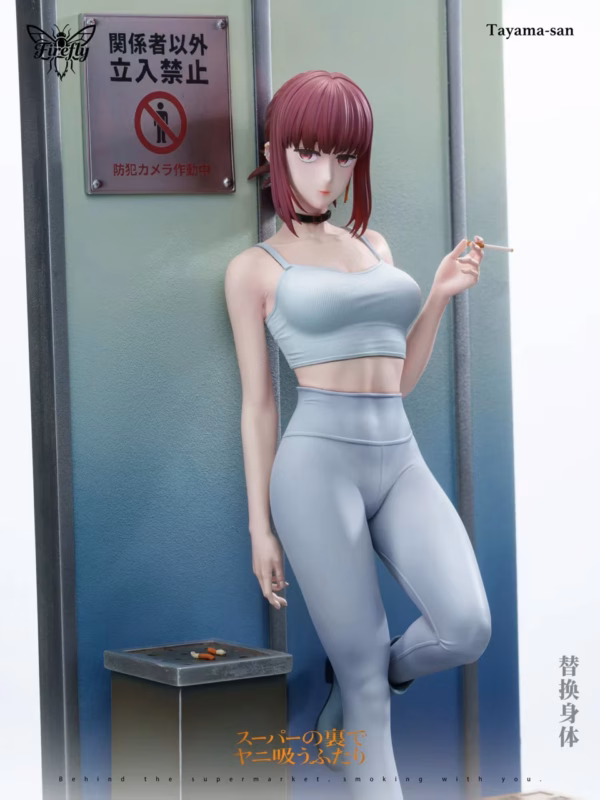 Smoking Behind the Supermarket with You Firefly Studio Tayama Resin Statue 5