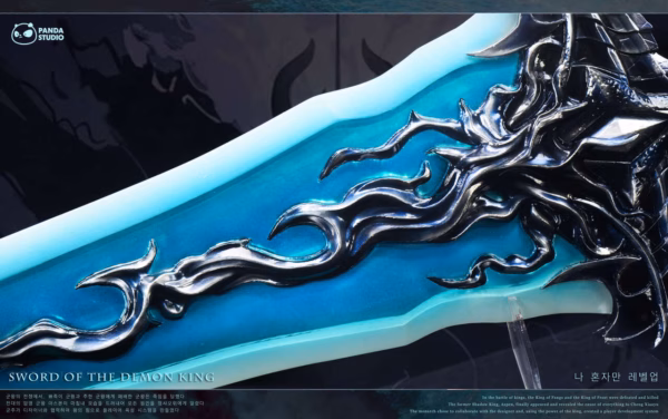 Solo Leveling Panda Studio Demon Kings Longsword Resin Statue 5