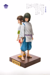 Spirited Away Cake Studio Chihiro Ogino x Haku Resin Statue