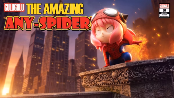 Spy x Family GULUGULU Studio Anya Cos Spider Man Resin Statue 2