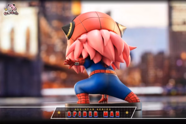 Spy x Family GULUGULU Studio Anya Cos Spider Man Resin Statue 4