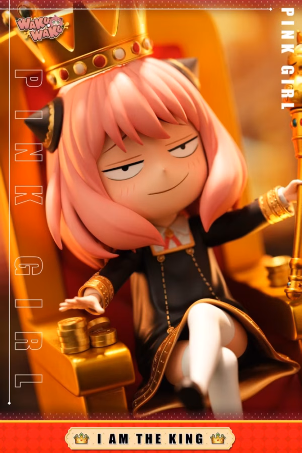 Spy x Family WakuWaku Studio King Anya Forger Resin Statue 3