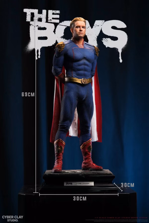 The Boys Cyber Clay Studio Homelander Resin Statue 3