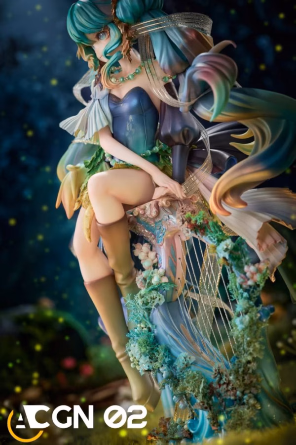 Vocaloid ACGN 02 Studio Midsummer Night Forest Hatsune Miku Resin Statue 3