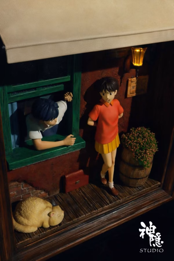 Whisper of the Heart ShenYin Studio Youth Story in Front of the Window Resin Statue 2