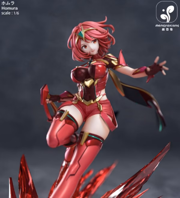 Xenoblade Chronicles 2 Meng Ya Xiang Studio Mythra X Pyra Resin Statue 3