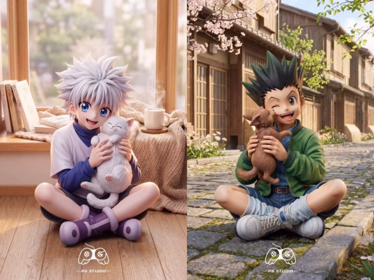 Hunter x Hunter PG Studio Gon Freecss X Killua Zoldyck Resin Statue