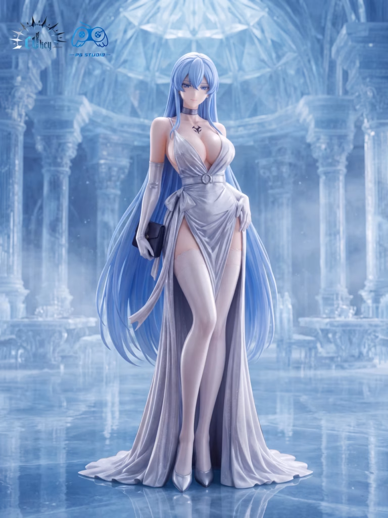 Akame Ga Kill Cdkey × PG Studio White Dress Esdeath Resin Statue