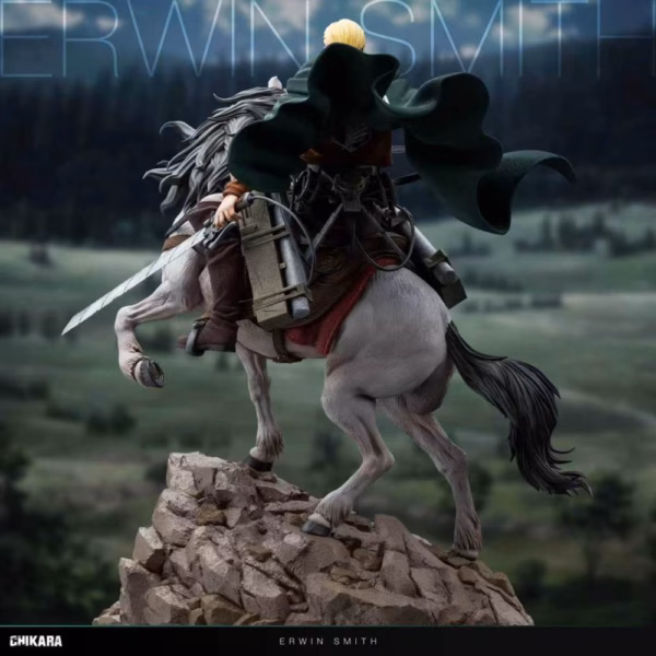Attack on Titan Chikara Studio Erwin Smith Resin Statue 3