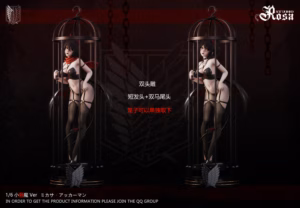 Attack on Titan Rosa Studio Succubus Mikasa Ackerman Resin Statue