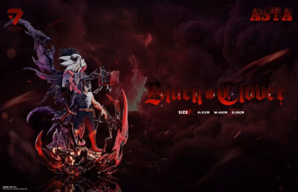 Black Clover Seven Studio Asta Demon Assimilation Resin Statue 2