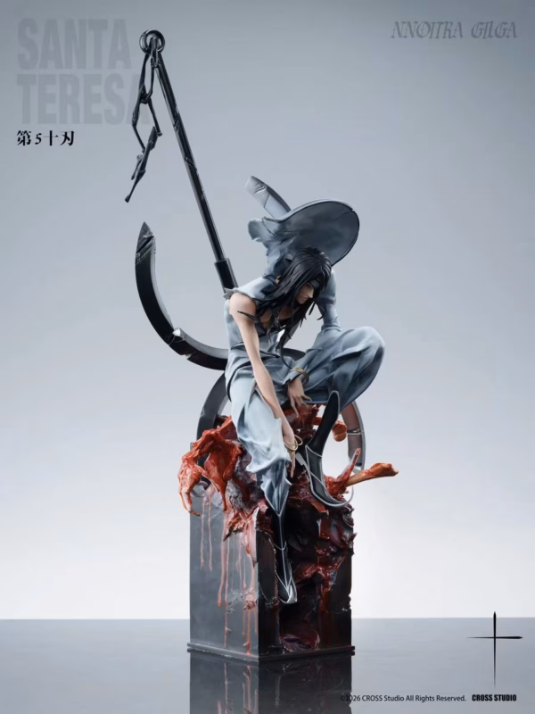 Bleach Cross Studio Nnoitra Gilga Resin Statue 2