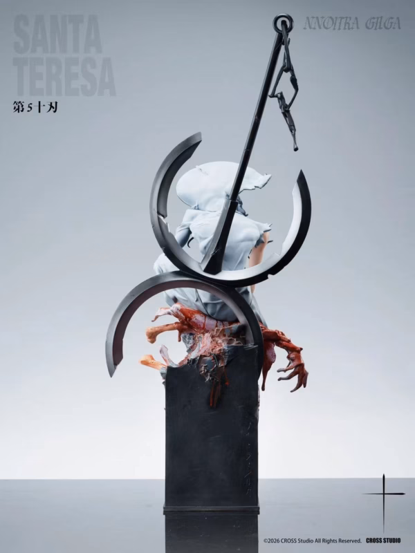 Bleach Cross Studio Nnoitra Gilga Resin Statue 4