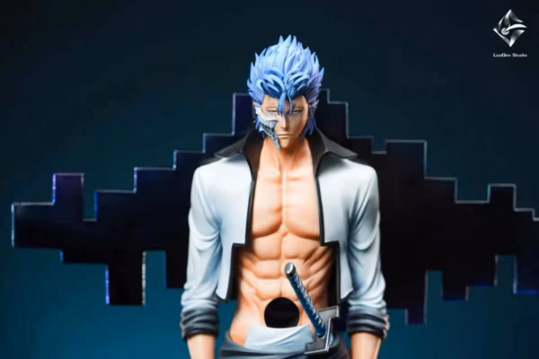 Bleach LoaDen Studio Grimmjow Jaegerjaques Resin Statue 3