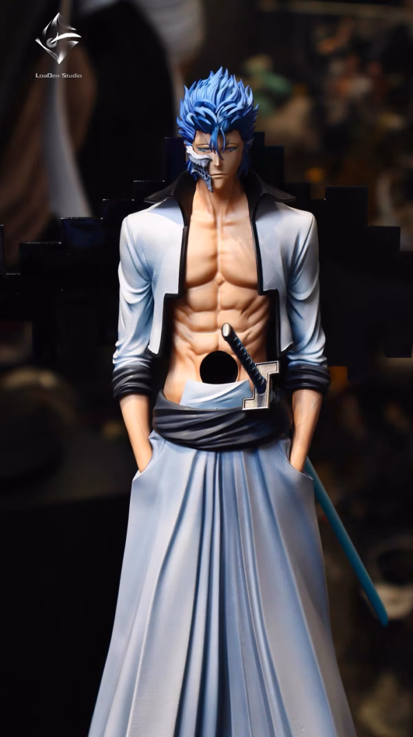 Bleach LoaDen Studio Grimmjow Jaegerjaques Resin Statue 6