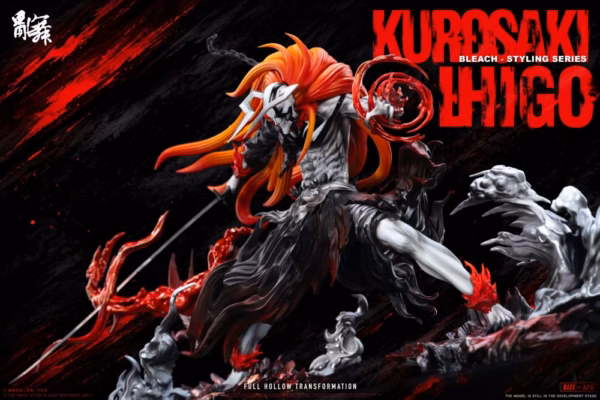 Bleach Luan Wu Studio Vasto Lorde Ichigo Resin Statue 5