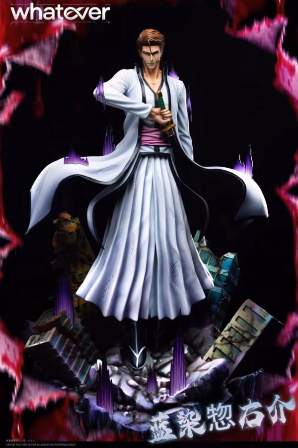 Bleach Whatever Studio Sosuke Aizen Resin Statue 2
