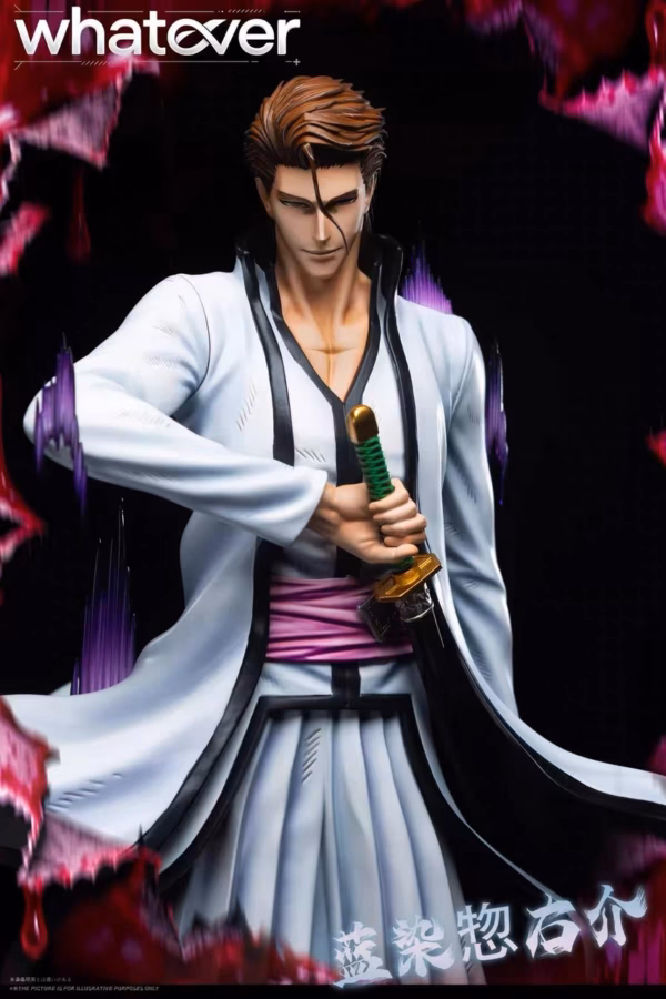 Bleach Whatever Studio Sosuke Aizen Resin Statue 4