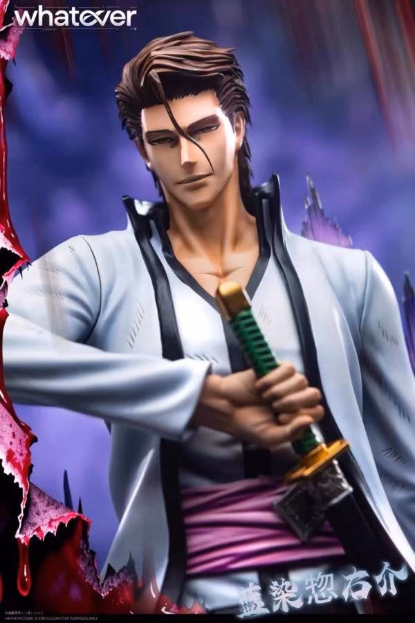 Bleach Whatever Studio Sosuke Aizen Resin Statue 5