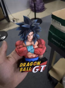 Dragon Ball Smoker Studio Goku SSJ4 Bust Resin Statue