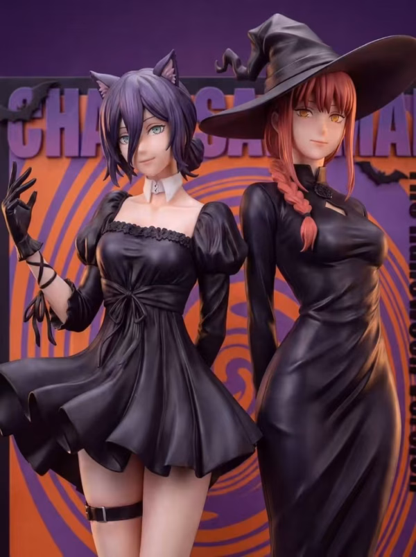 Chainsaw Man EVa Studio Halloween Makima x Reze Resin Statue 2