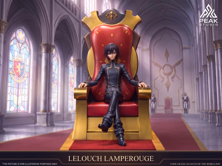 Code Geass Peak Studio Rurucious Resin Statue
