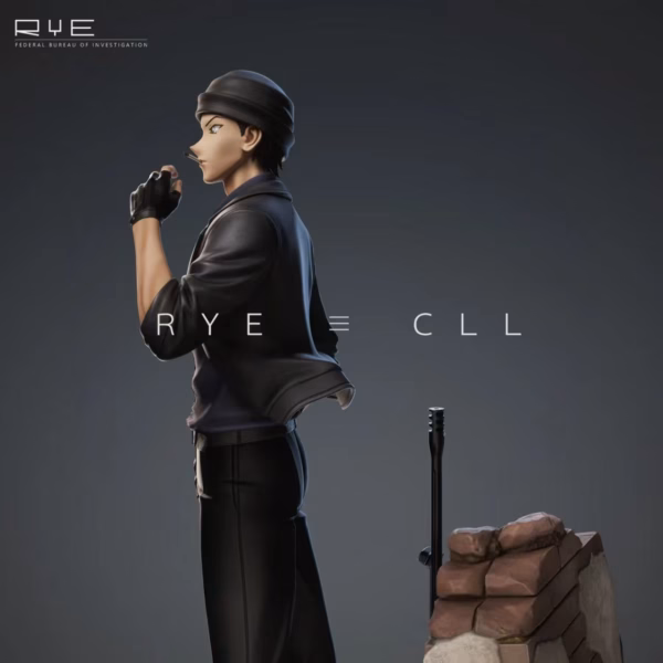 Detective Conan CLL Studio Akai Shuichi Resin Statue 4